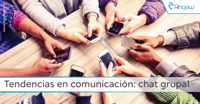 Tendencias en comunicación: chat grupal